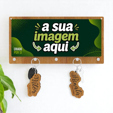 Placa porta-chaves - foto de capa 2