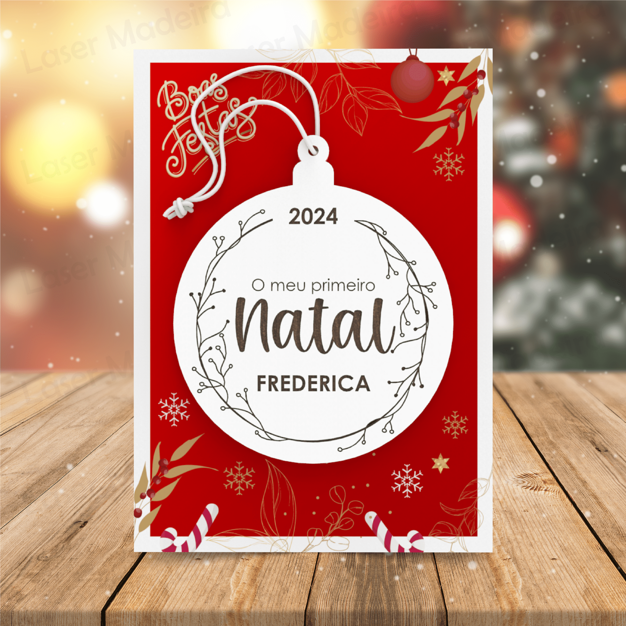 Enfeite de Árvore Personalizado