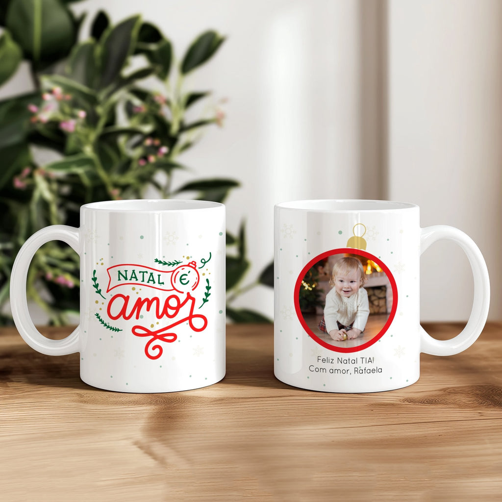 Caneca Personalizada de Natal - 
