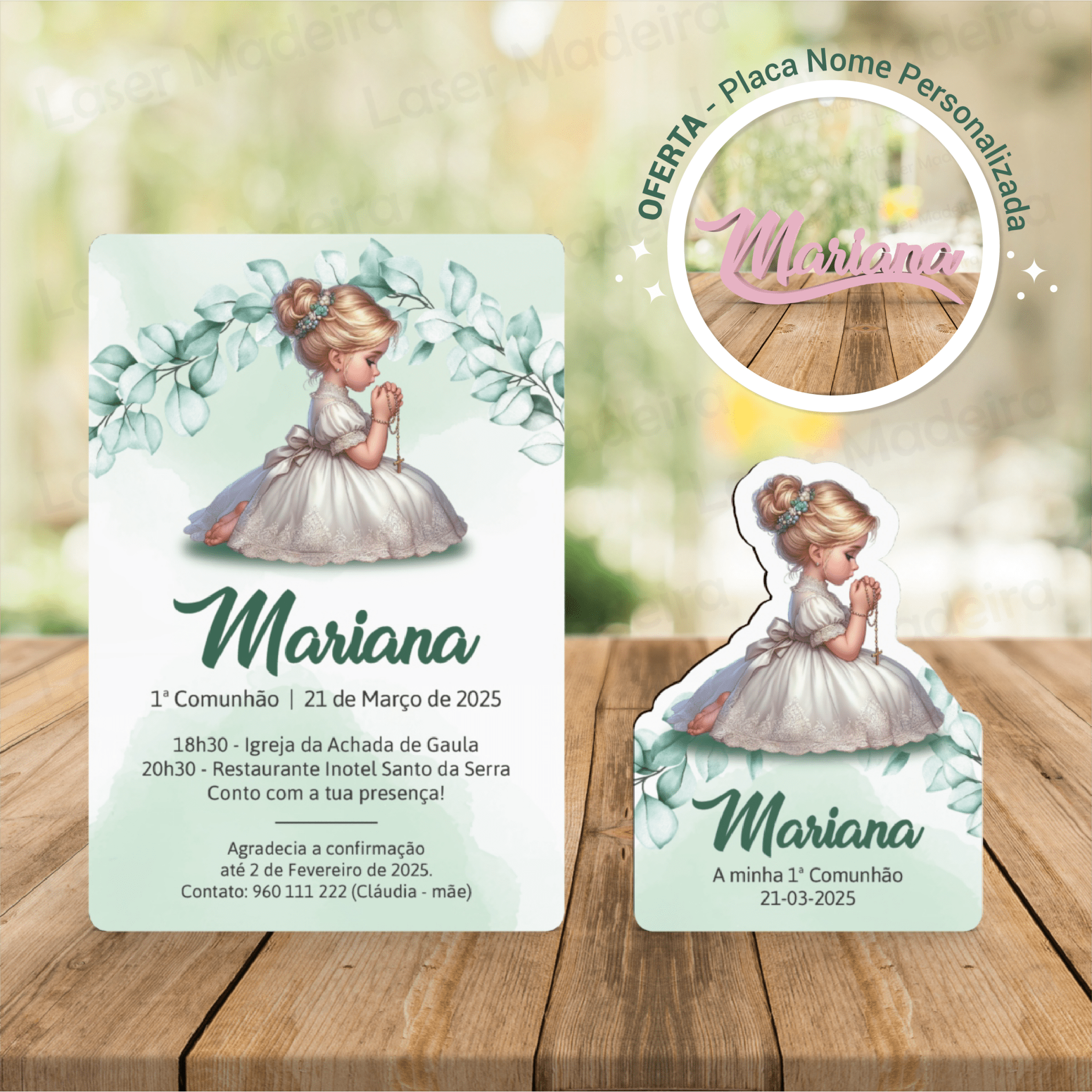 Kit Primeira Comunhão Menina