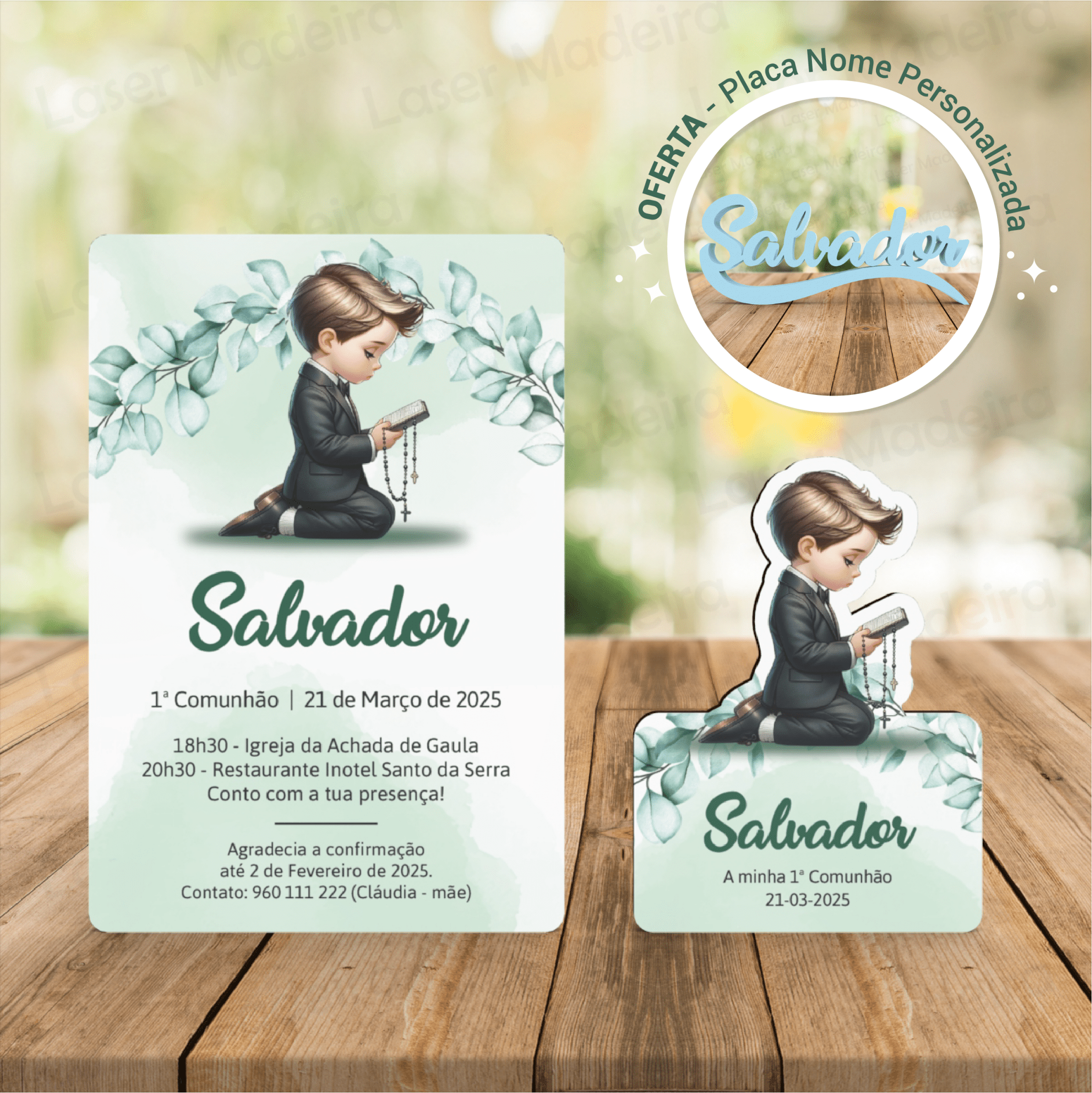 Kit Primeira Comunhão Menino