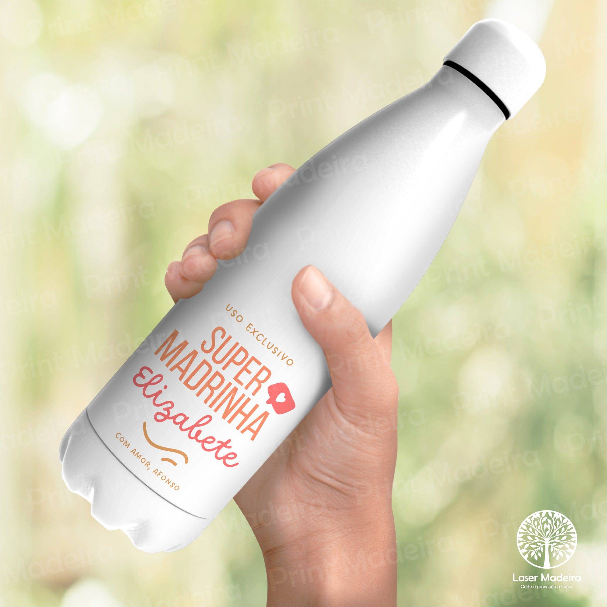 Garrafa "Super" - Laser Madeira