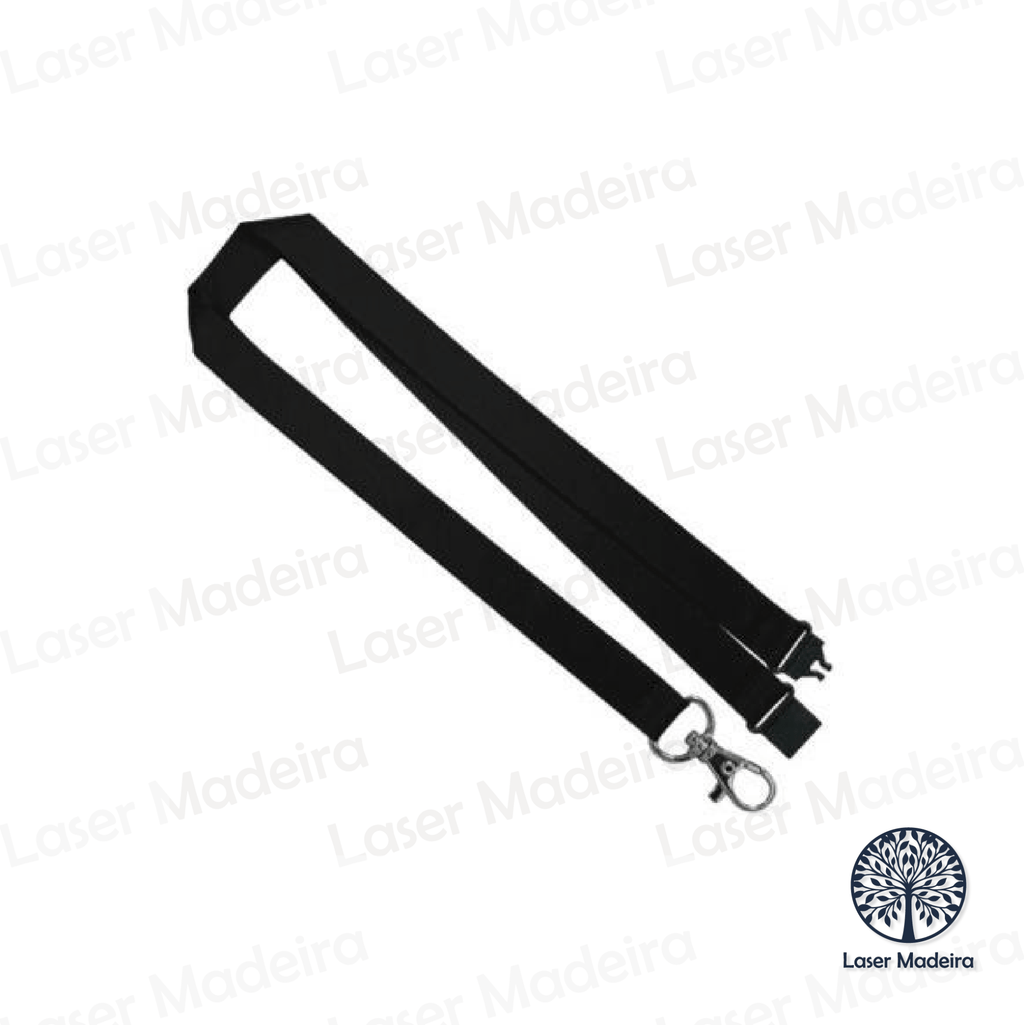 Lanyard - Fita de Pescoço sem personalização [REVENDA] - Laser Madeira