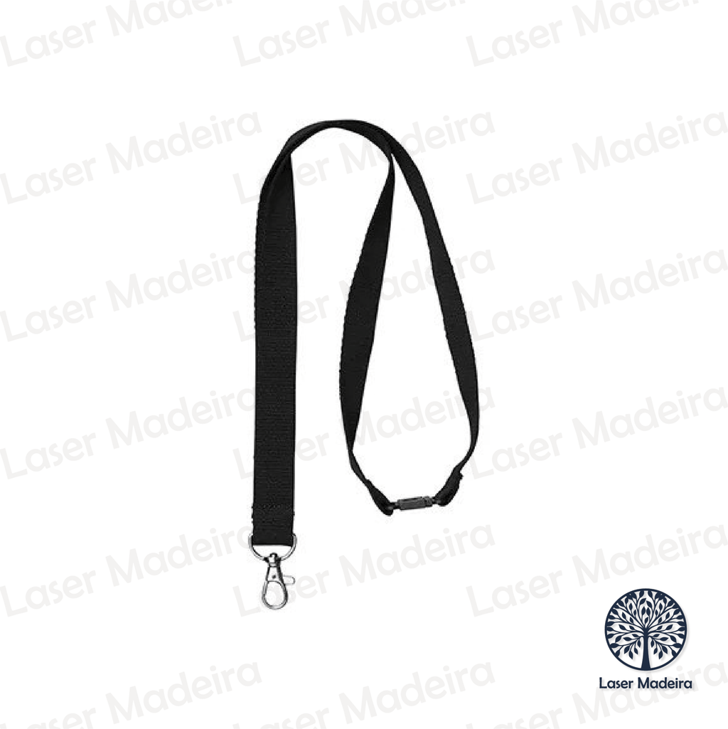 Lanyard - Fita de Pescoço sem personalização [REVENDA] - Laser Madeira