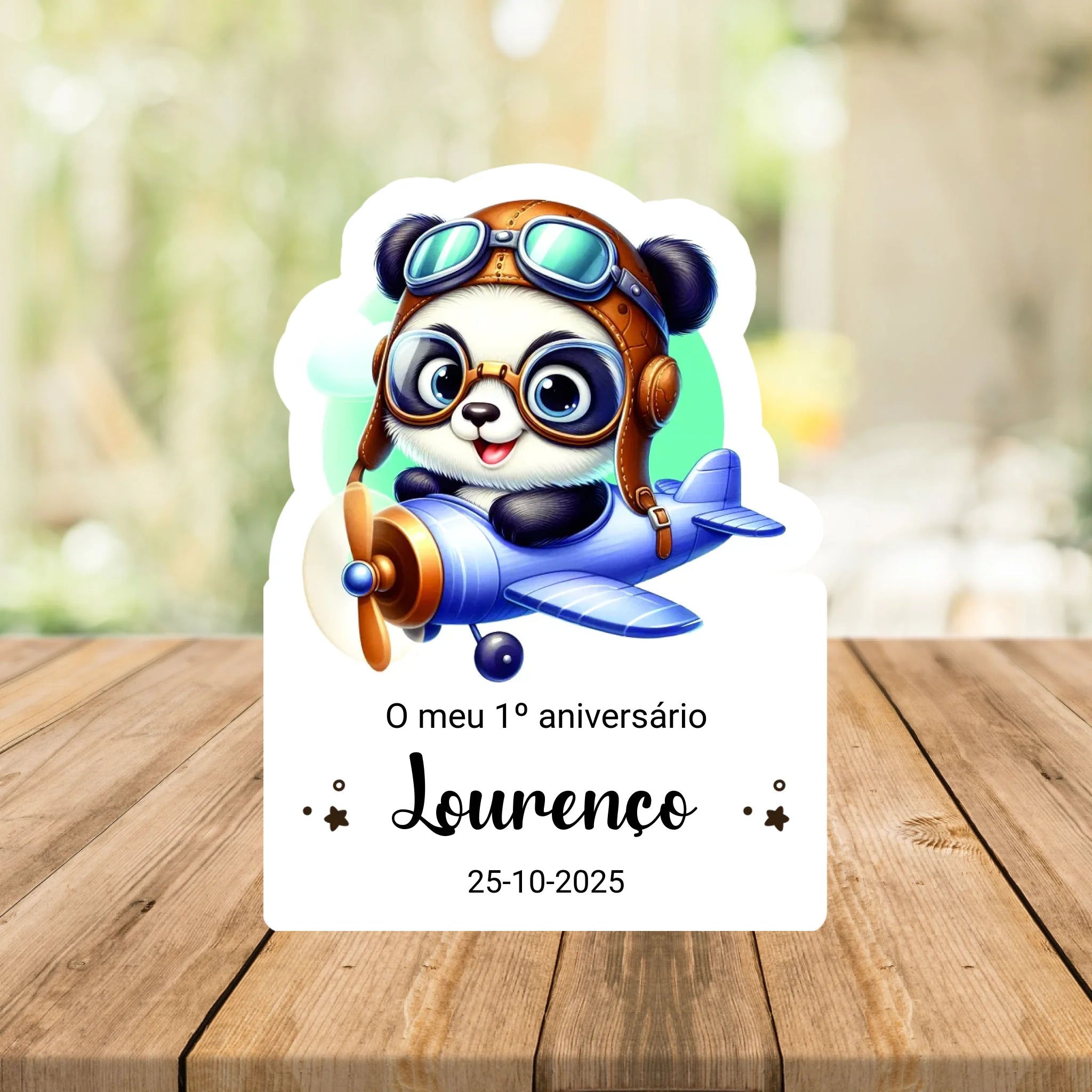 Lembrança Personalizada com a sua imagem ou desenho — Íman ou Base | Pré - visualização em Tempo Real - Laser Madeira