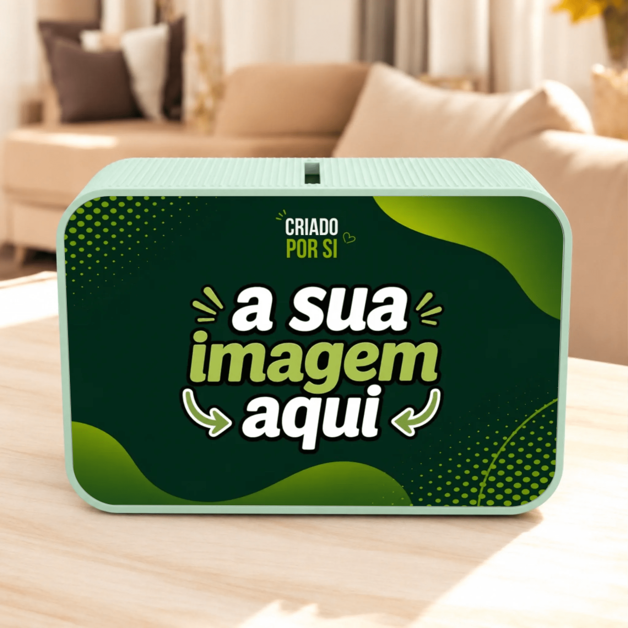 Mealheiro Personalizado com a Sua Imagem – 5 Cores disponíveis - Laser Madeira
