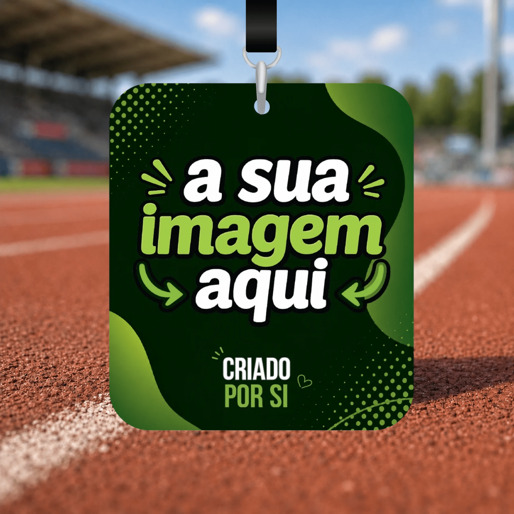 Medalha Personalizada com a Sua Imagem | Pré-visualização em Tempo Real | Circular ou Retangular - Laser Madeira