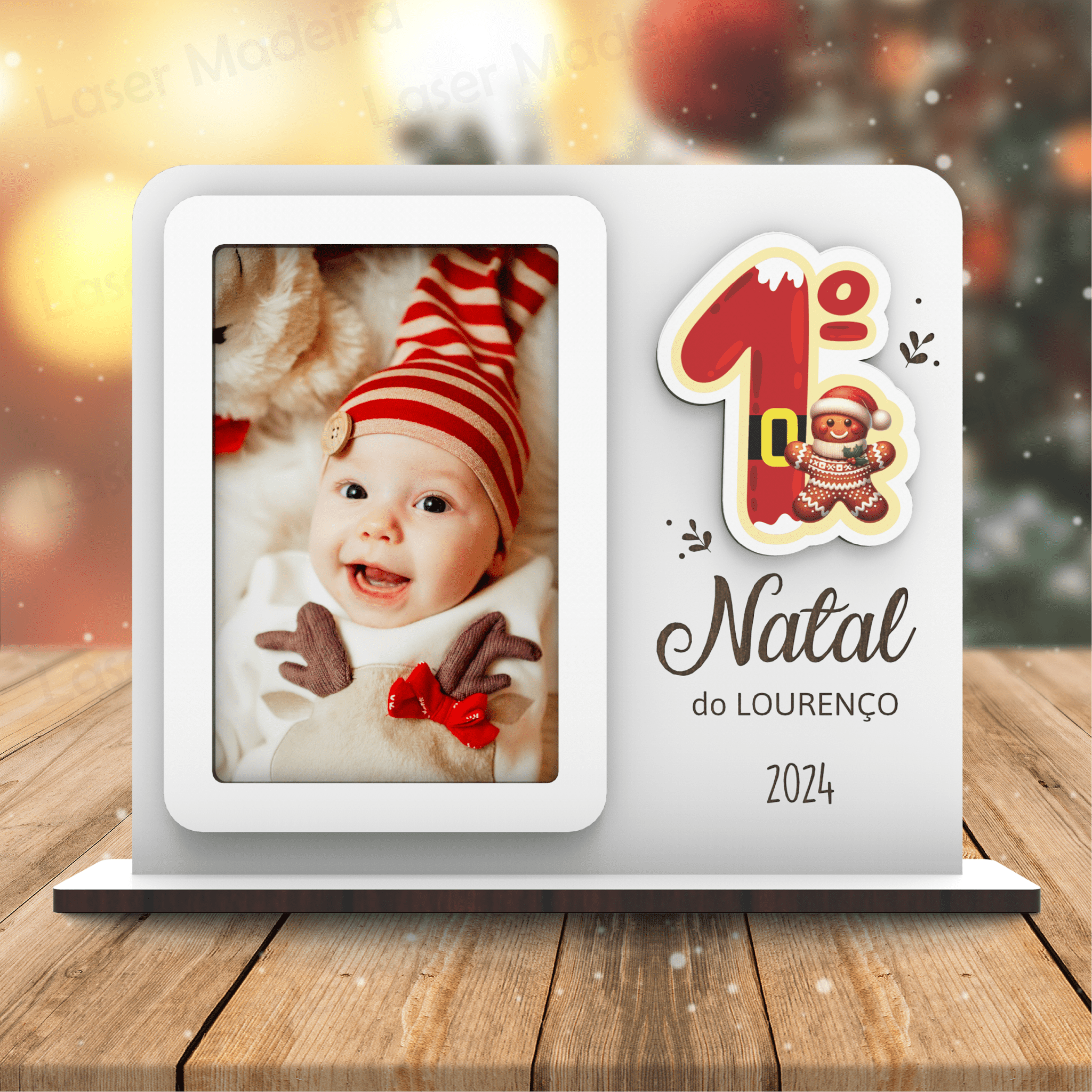 Moldura do Primeiro Natal