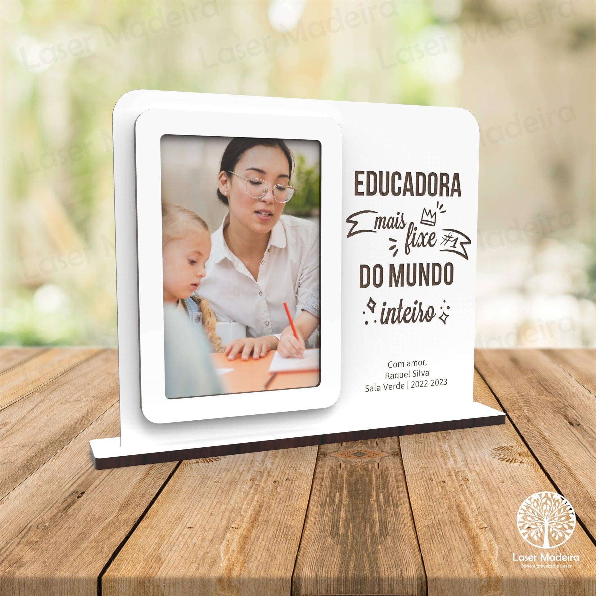 Moldura Escolar - Mais Fixe - Laser Madeira