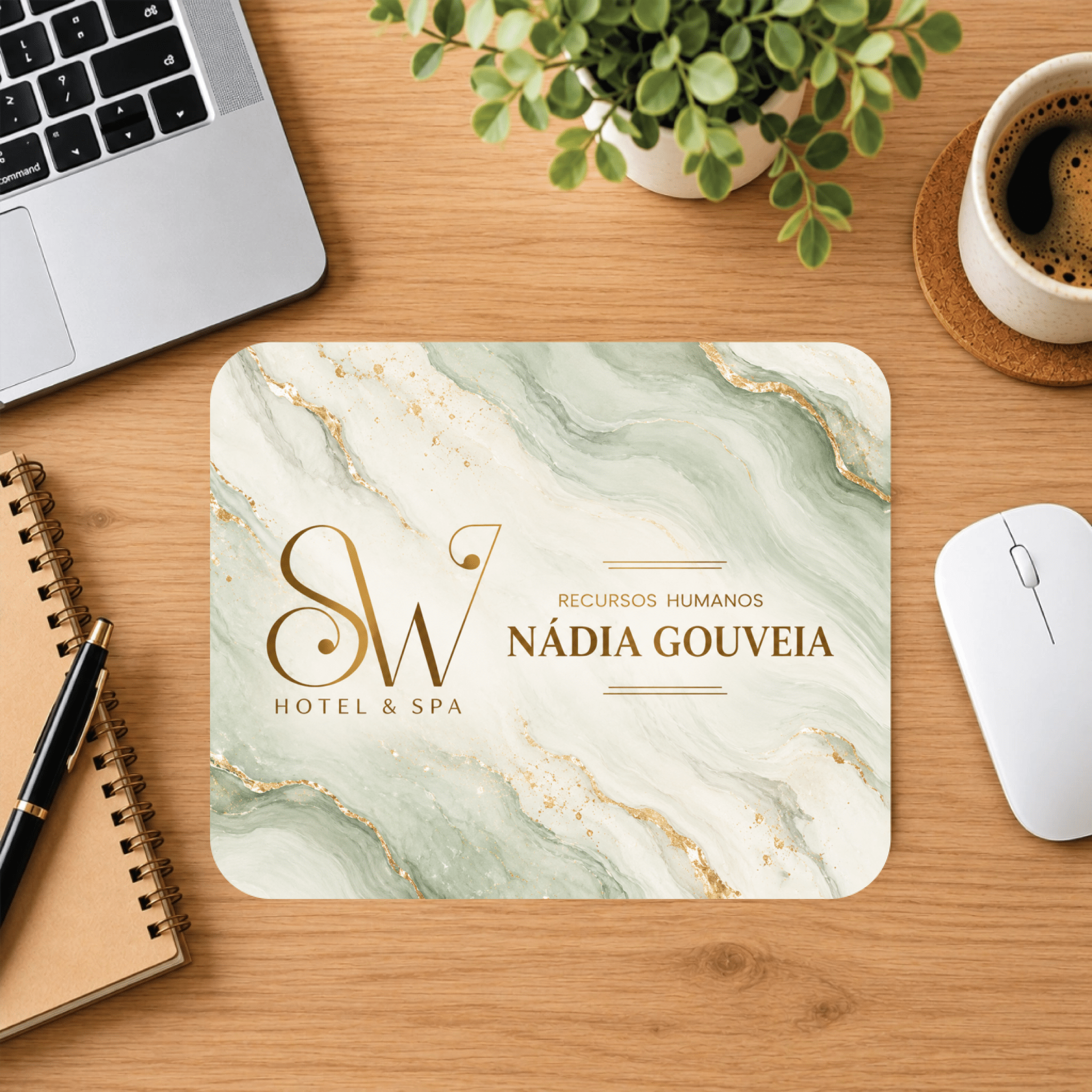 Tapete para Rato - Mousepad Personalizado com a Sua Imagem! - Laser Madeira