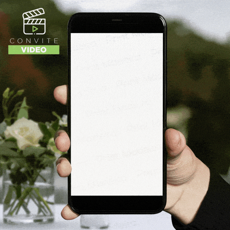 Convite Digital Casamento Vídeo - Fotografias - Laser Madeira