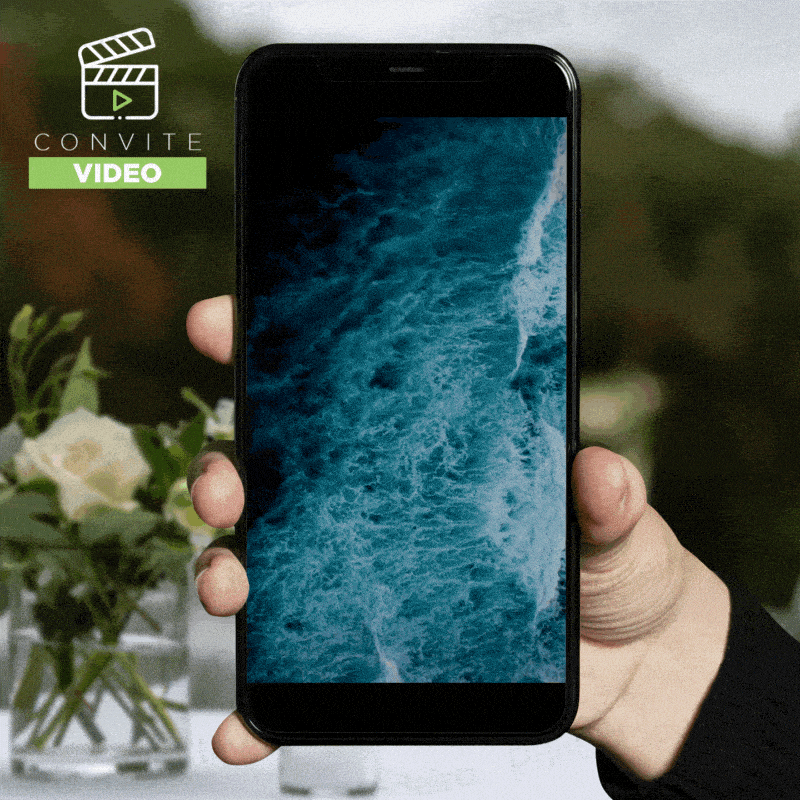 Convite Digital Vídeo - Mar - Laser Madeira